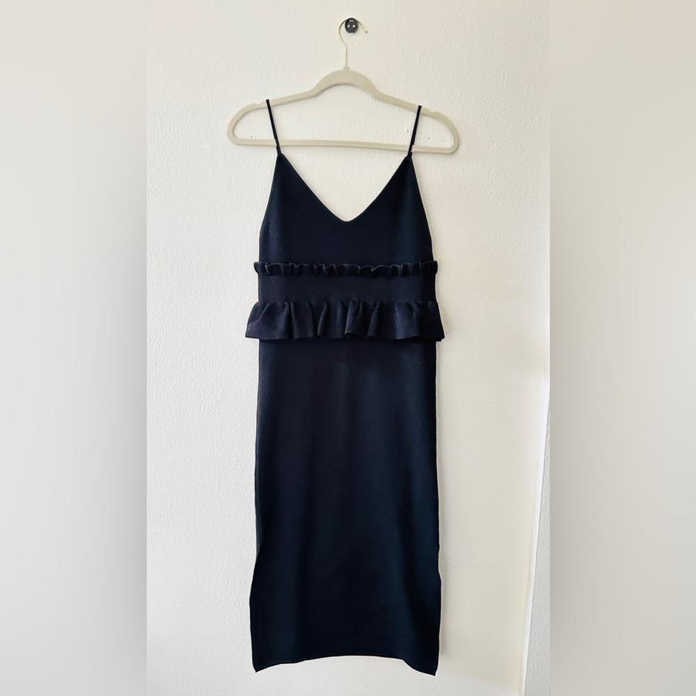 Gianni Bini Midi Black Dress / size small